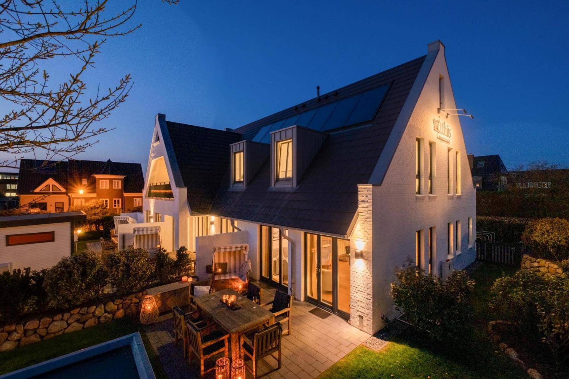 ווסטרלנד Ferienhaus Witthues - Domizil Silbermoewe - Exklusiv, Strand- Und Zentrumsnah מראה חיצוני תמונה