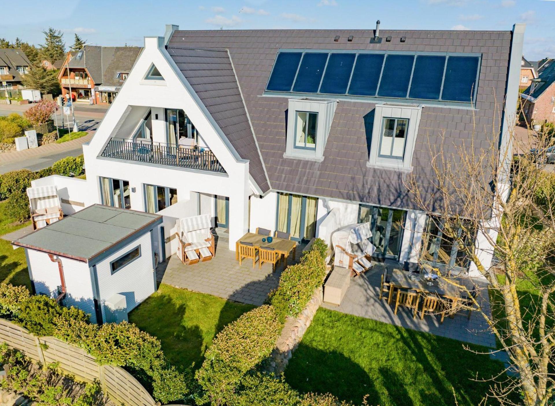ווסטרלנד Ferienhaus Witthues - Domizil Silbermoewe - Exklusiv, Strand- Und Zentrumsnah מראה חיצוני תמונה