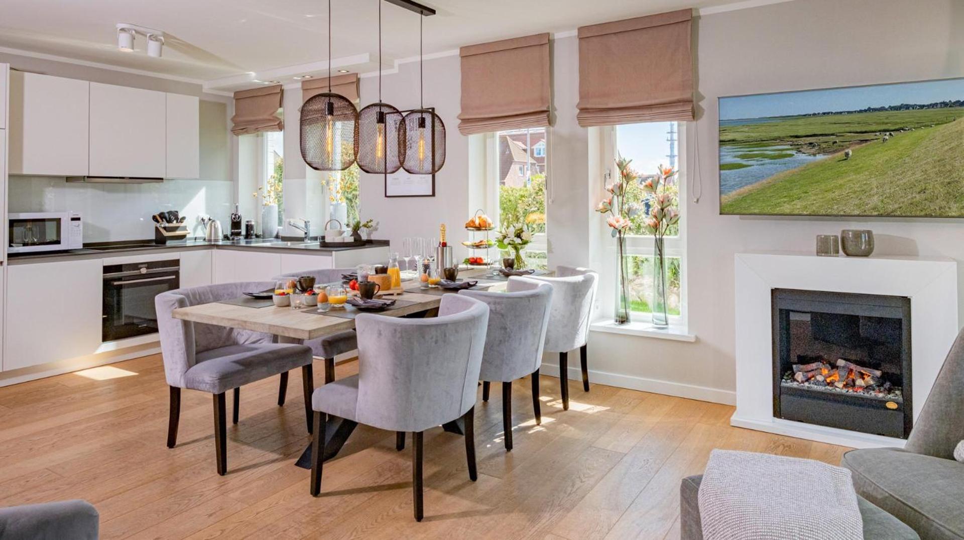 ווסטרלנד Ferienhaus Witthues - Domizil Silbermoewe - Exklusiv, Strand- Und Zentrumsnah מראה חיצוני תמונה